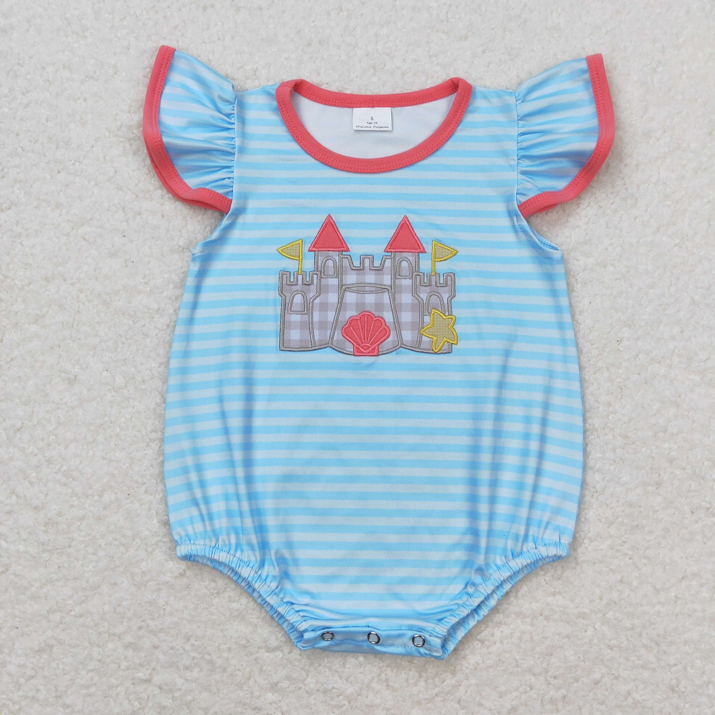 SR1317  castle girl romper 202404 RTS