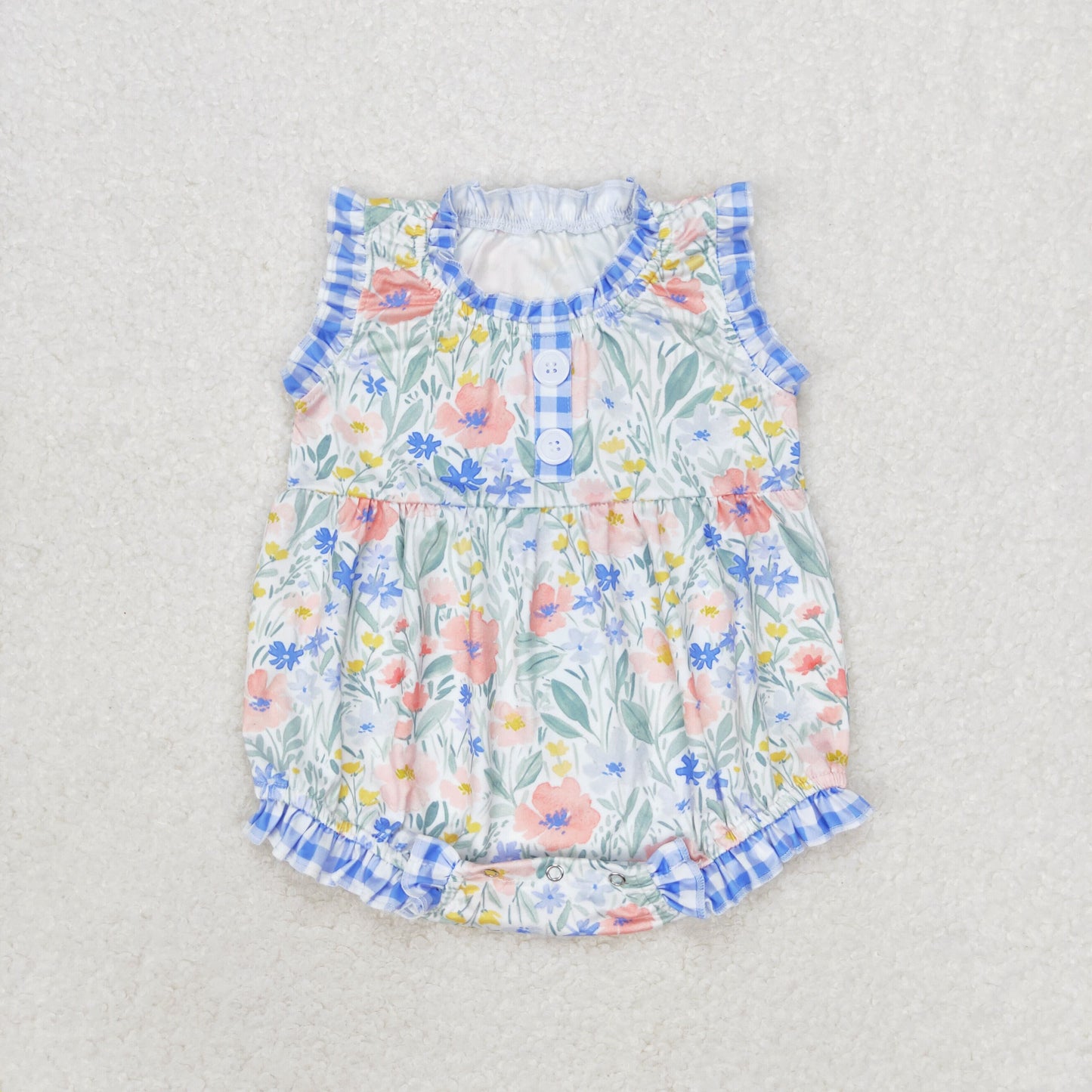 SR1345 flower girl romper 202405 RTS sibling