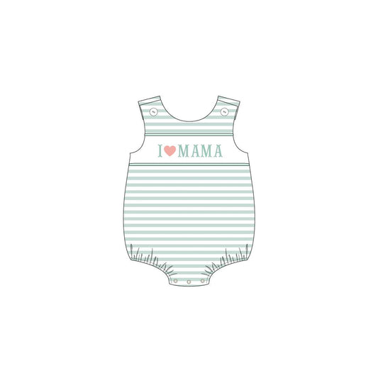 SR1348 preorder love mom girl romper 202402