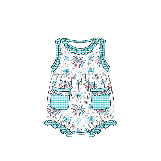 SR1354 preorder firework girl romper 202402