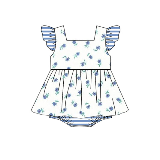 SR1383 preorder flower  girl romper 202402