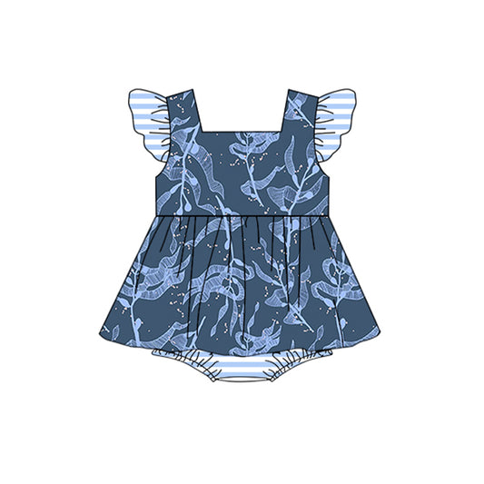 SR1399 preorder water plant girl romper 202403