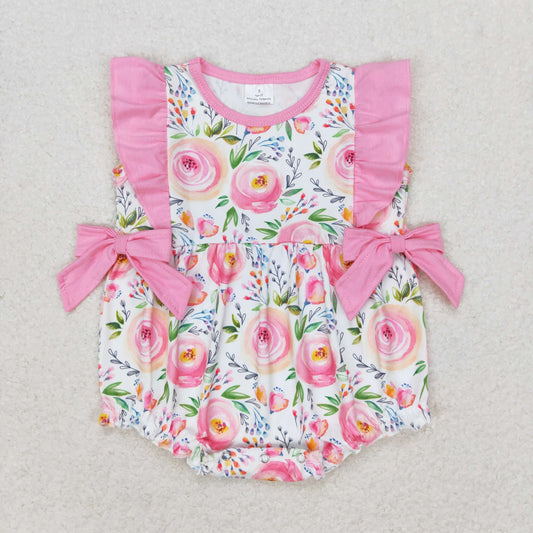 SR1420  flower girl romper 202406 RTS