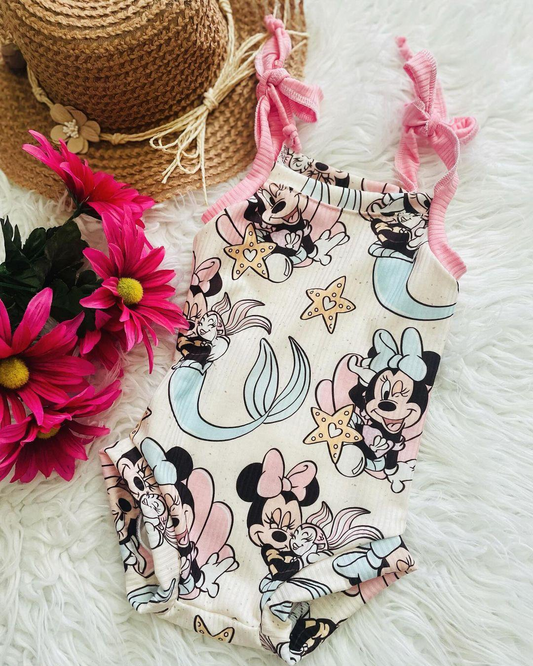SR1430 preorder mouse flower girl romper 202403