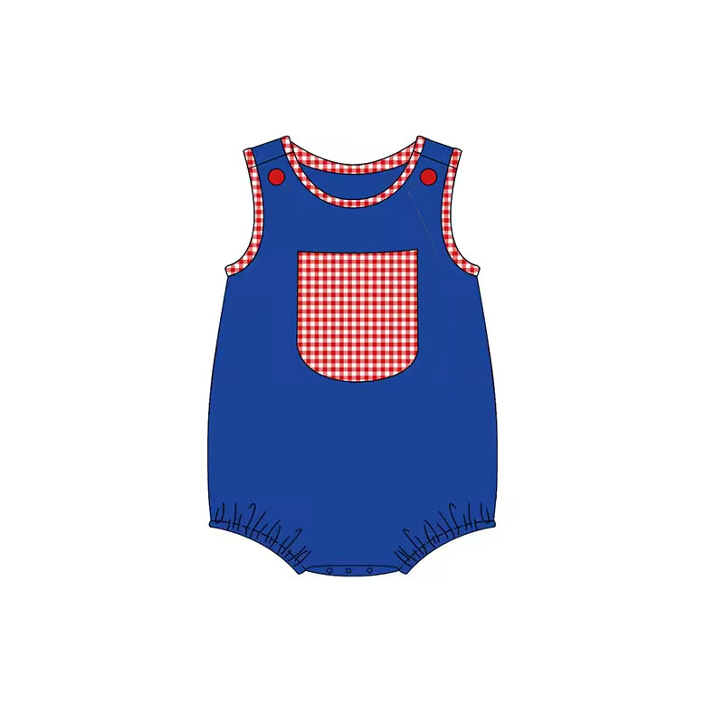 SR1463 preorder 4th july boy romper 202403