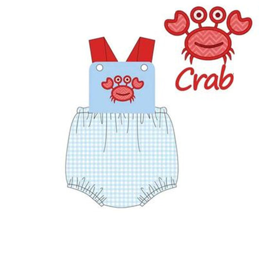 SR1467 preorder crab boy romper 202403