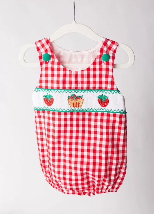 SR1469 strawberry girl romper 202403 preorder