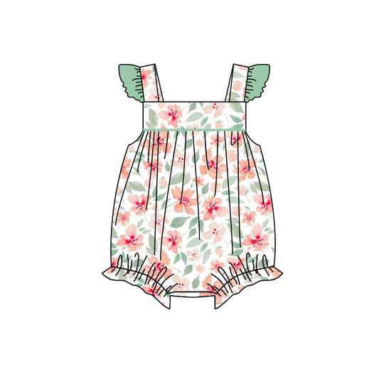 SR1485 girl flower romper 202403 preorder