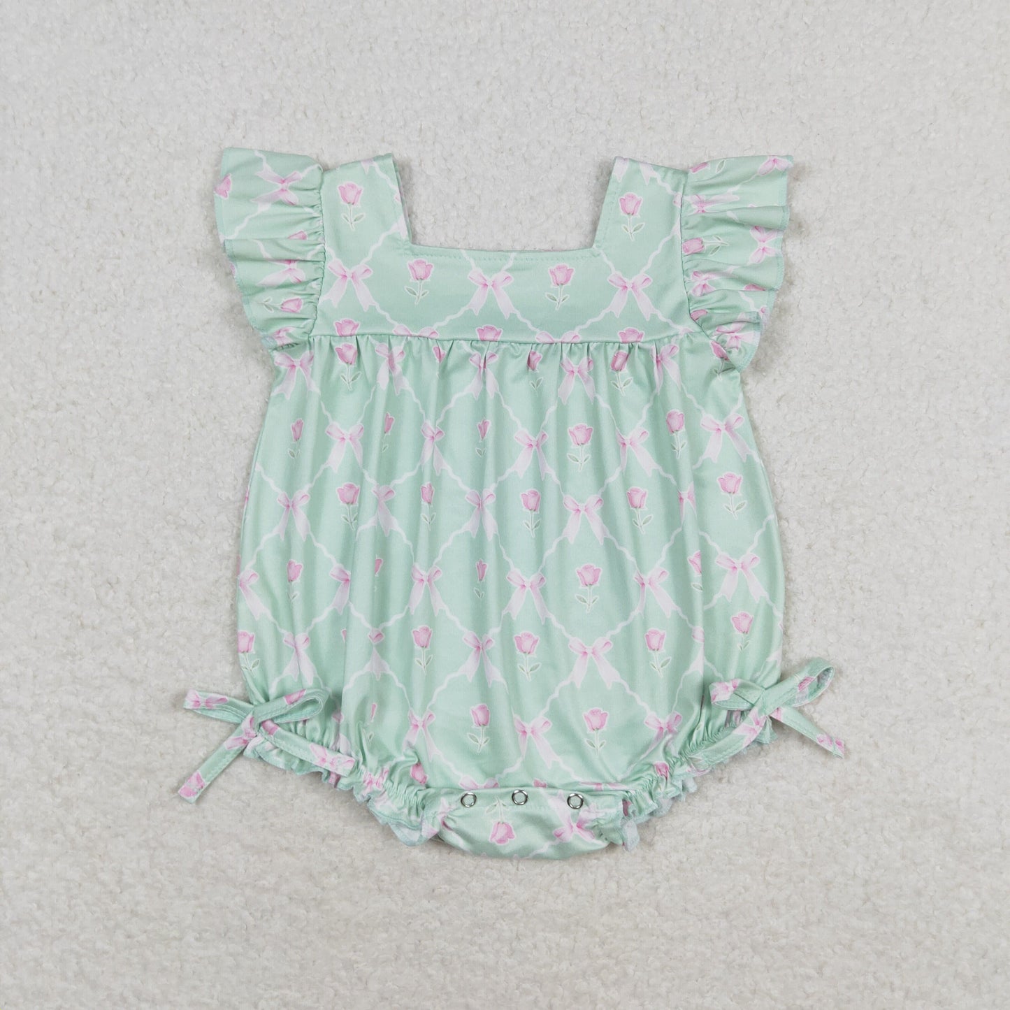 SR1503 flower girl romper 202405 RTS