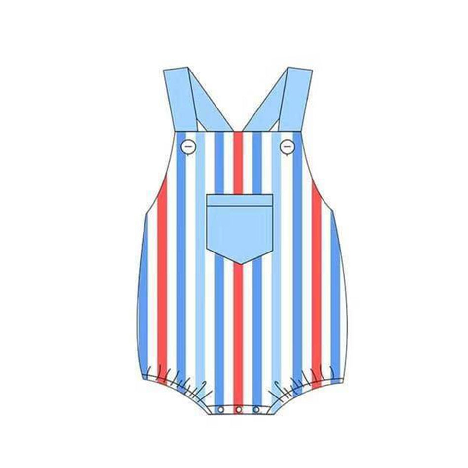 SR1505 4th July boy romper 202403 preorder