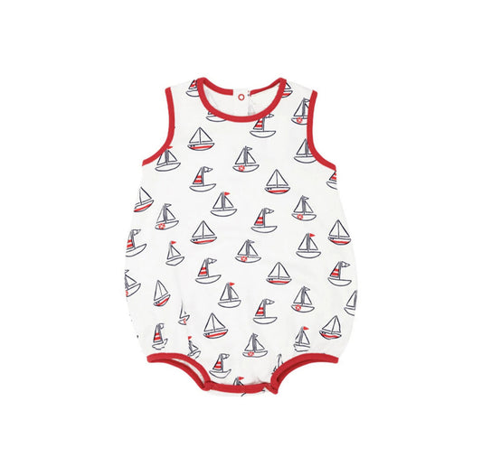 SR1536 sailboat boy romper 202403 preorder