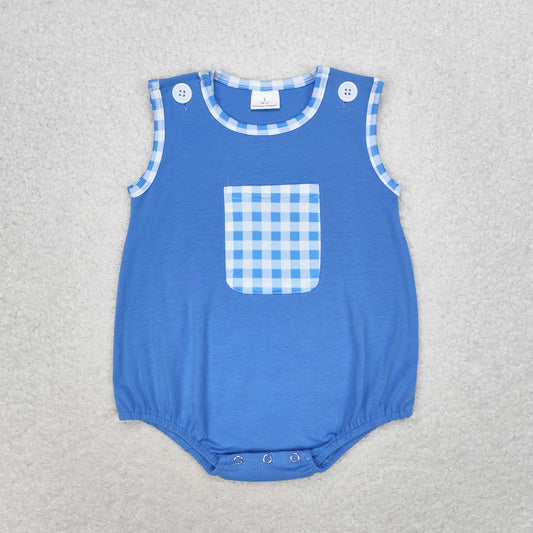 Blue Sibling SR1537 packet boy romper 202406