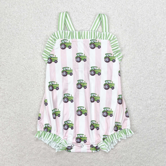 SR1543 tractor girl romper 202406 RTS