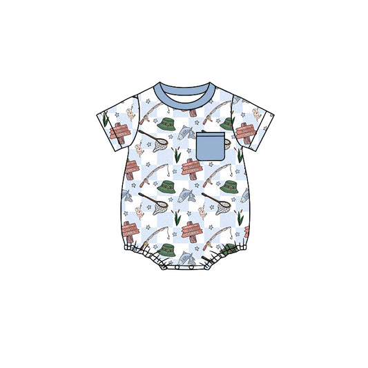 SR1546 fishing boy romper 202403 preorder