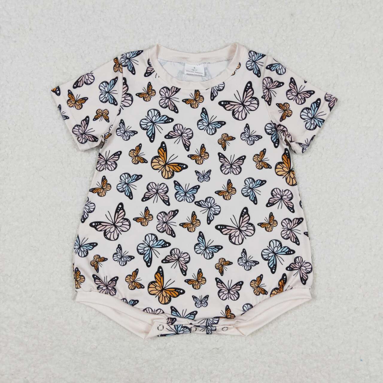 SR1558 butterfly boy romper 202405 RTS