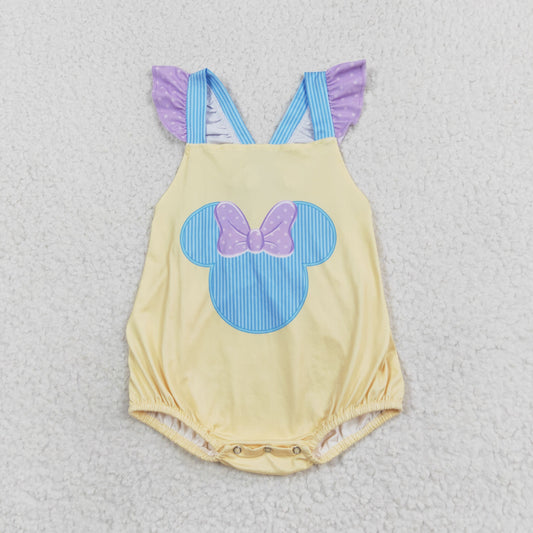 SR1560  RTS r  mouse bow girl romper 202406