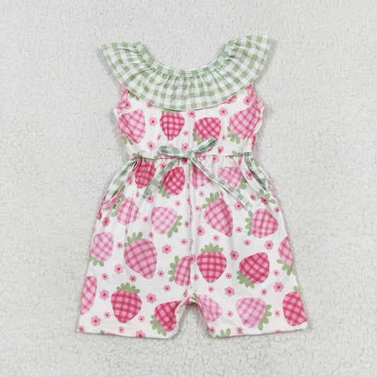 SR1565 strawberry girl romper 202406 RTS