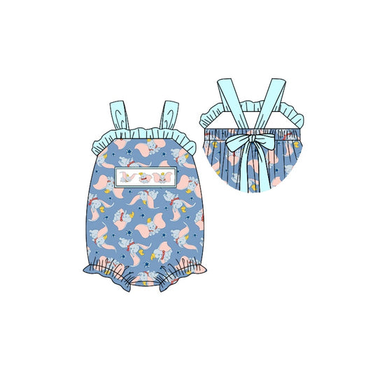 SR1603 elephant girl romper 202403 preorder