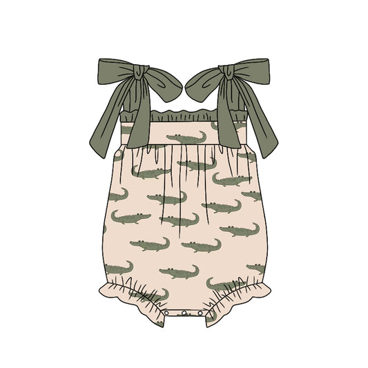 SR1626 alligator girl romper 202403 preorder