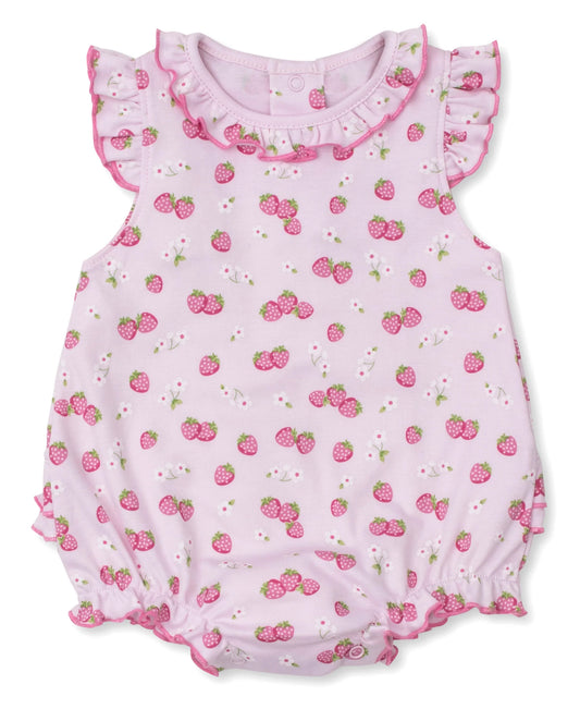 SR1638 strawberry flower girl  romper 202403 preorder