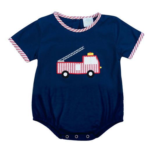 SR1677 tractor boy romper 202404 preorder