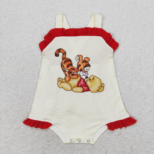 SR1705 lion horse girl romper 202406 RTS