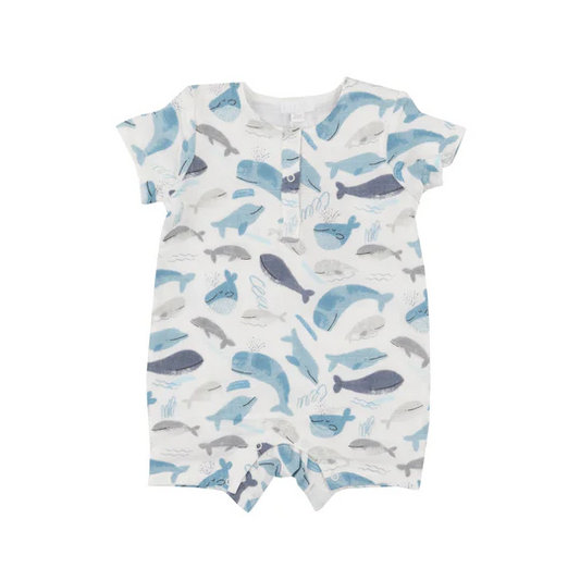 SR1721 fish western boy romper 202404 preorder