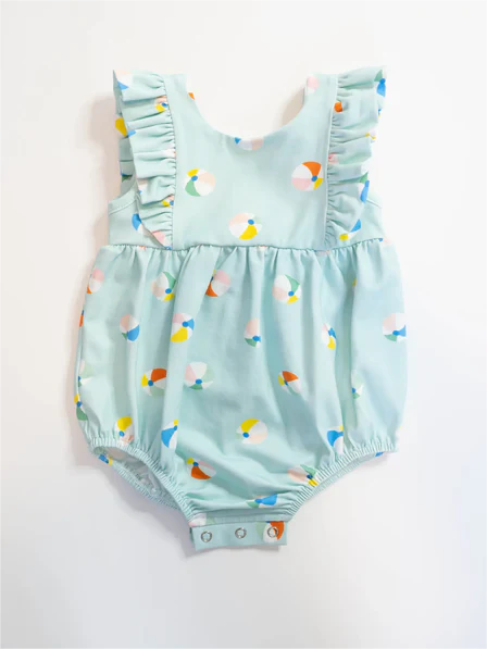 SR1728 western july  girl romper 202404 preorder