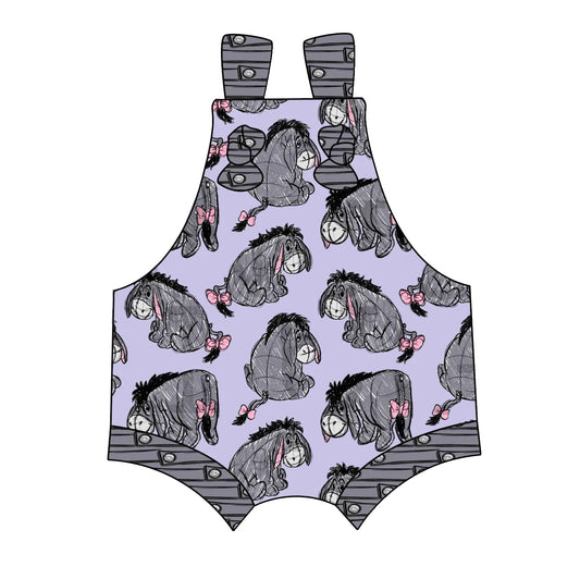 SR1740 western horse boy  romper 202404 preorder