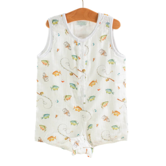 SR1746 western fish boy romper 202404 preorder