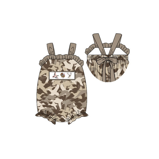 SR1749 western duck girl romper 202404 preorder