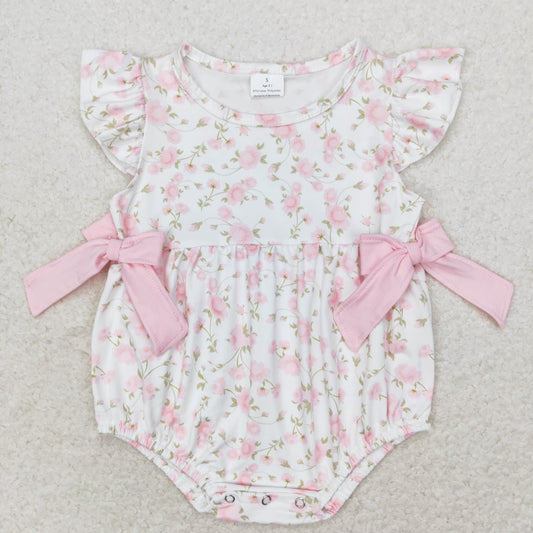 SR1765 western flower girl romper 202406 RTS