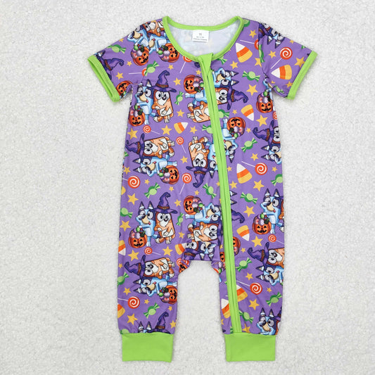 BAMBOO sibling SR1803 Halloween bluey boy romper 202409 RTS