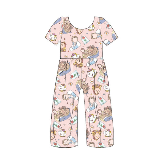 SR1852 preorder Mr reachel short sleeve girl jumpsuit overall 202405