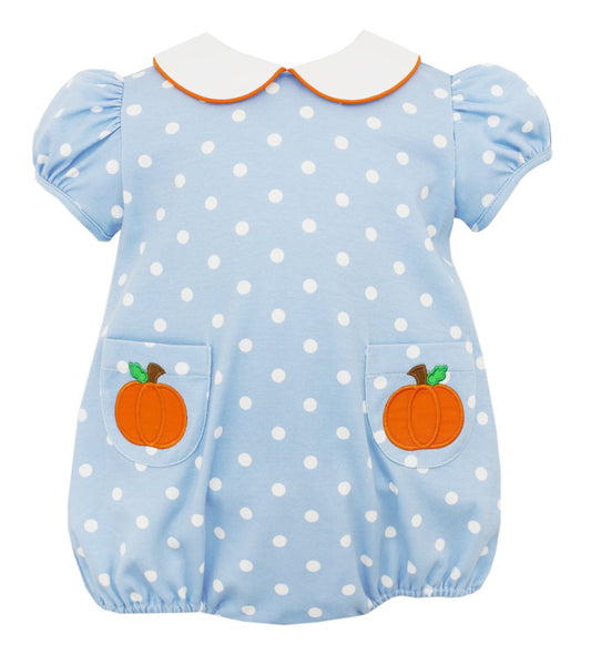 SR1894 pumpkin Halloween girl romper 202405 preorder