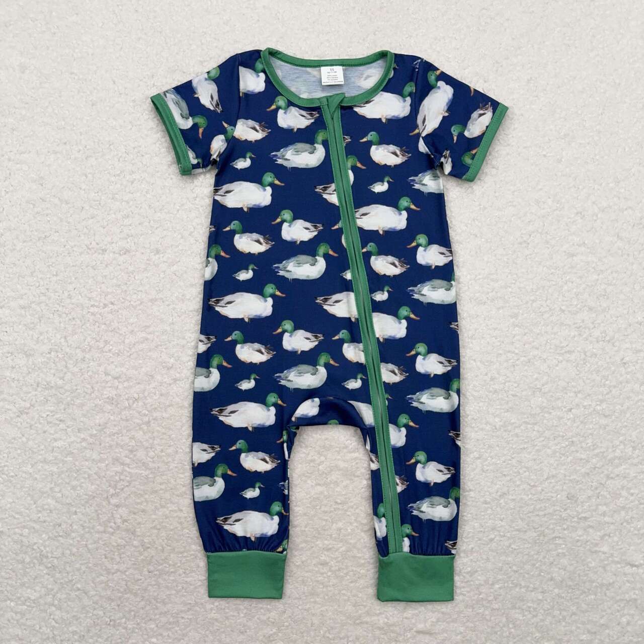 SR1897 BAMBOO duck girl romper 202408 RTS