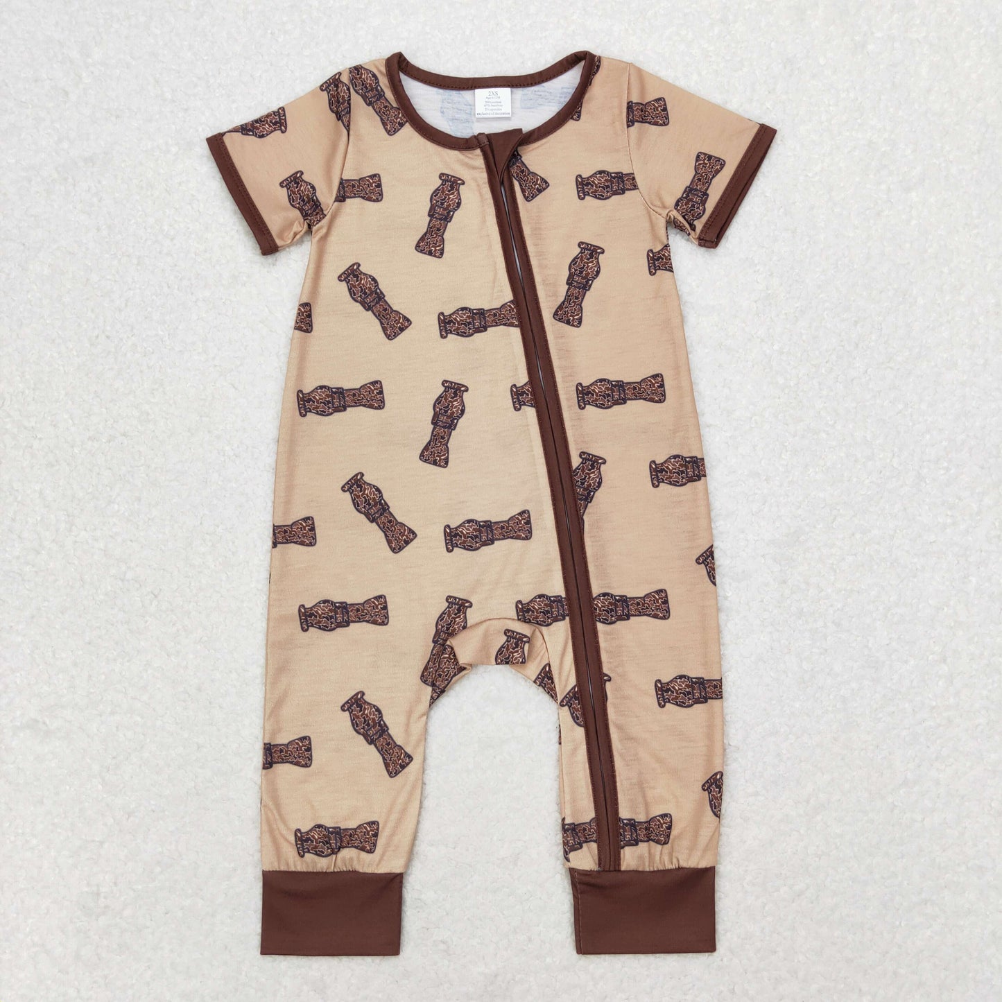 SR1900 Bamboo bottle duck girl romper 202407 RTS