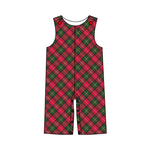 SR1915 Christmas  boy romper 202405 preorder sibling