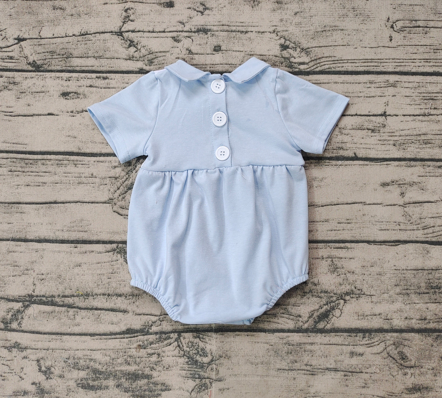 SR2071 duck western boy romper 202410 preorder sibling