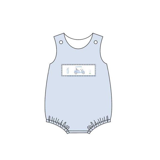 SR2167 western golf boy romper 202411 preorder sibling