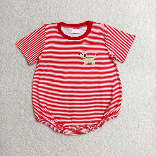 SR2286 embroidery dog boy swimwear 202607 RTS
