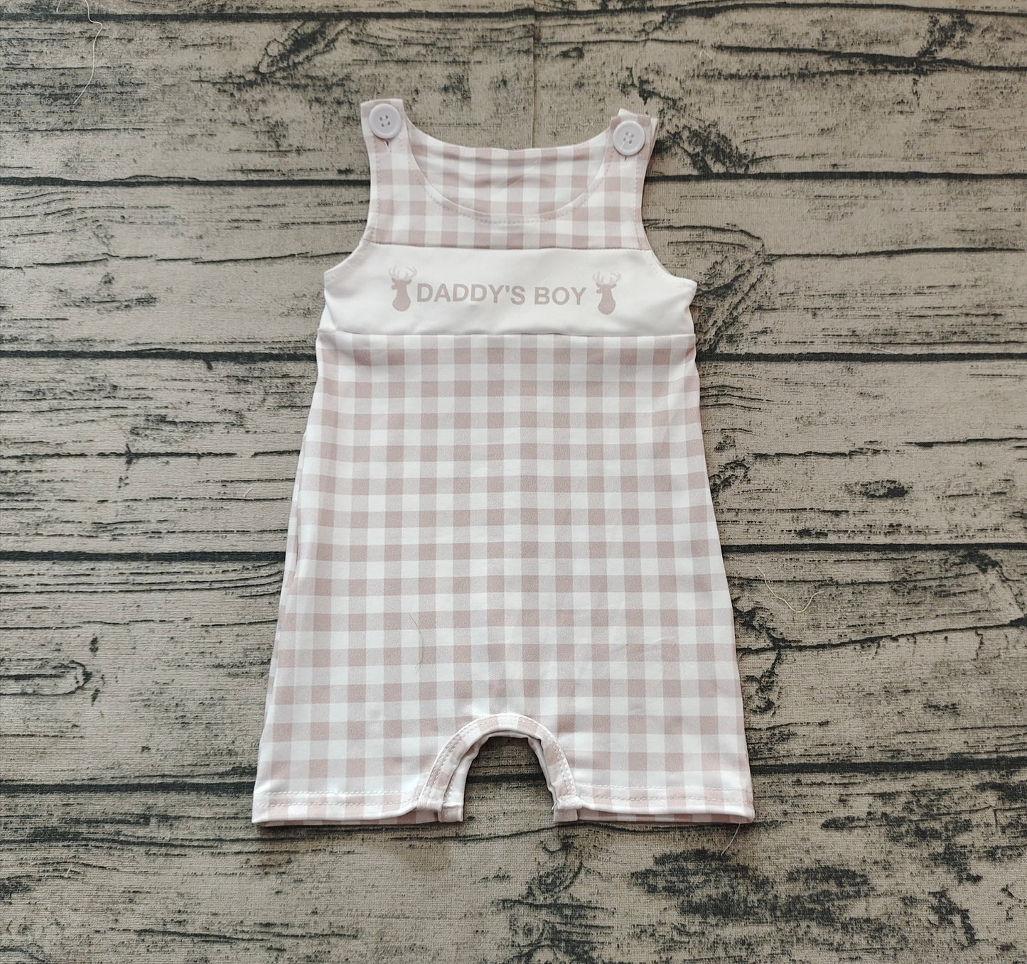 SR2299 western daddy's boy romper 202412 sibling preorder