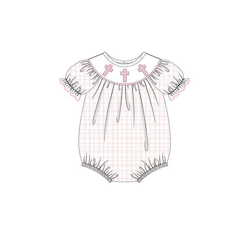 SR2504 cross girl romper 202410 preorder sibling