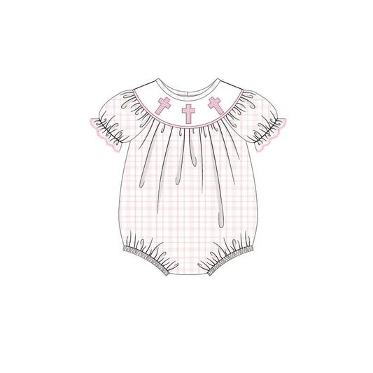 SR2504 cross girl romper 202410 preorder sibling