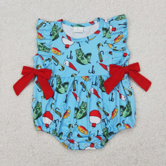SR2708  fish bow  girl romper 202503 RTS