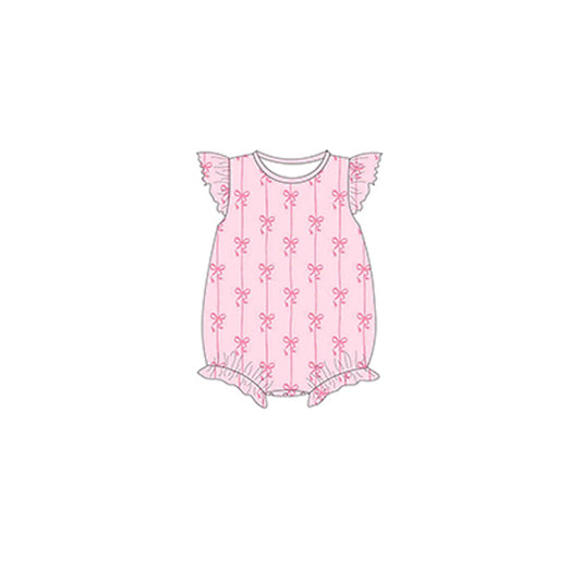 SR2756 bow preorder girl romper 202502