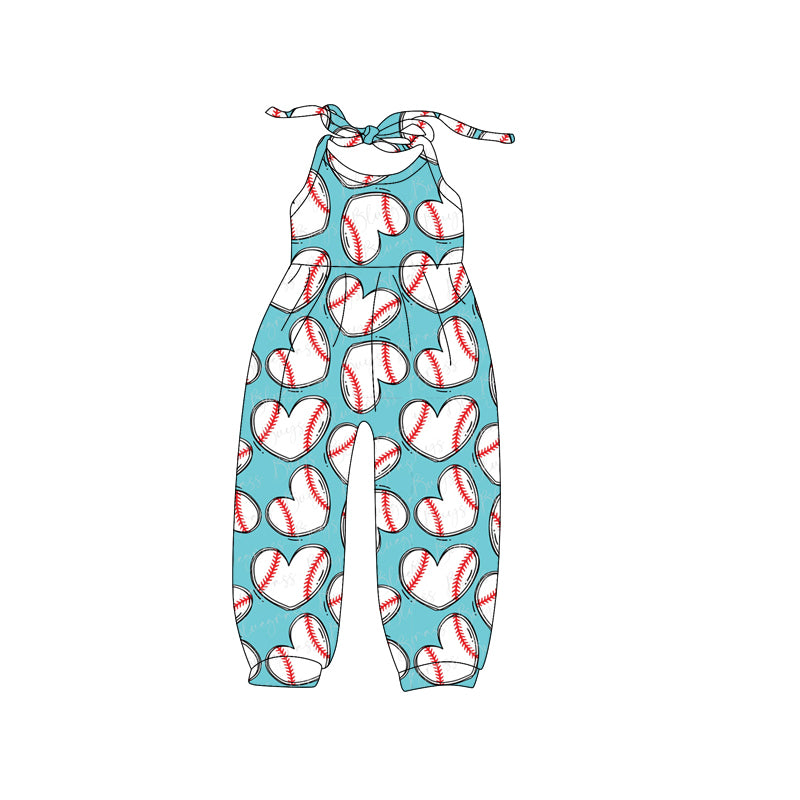 SR2810 baseball girl jumpsuit overall 202502 preorder
