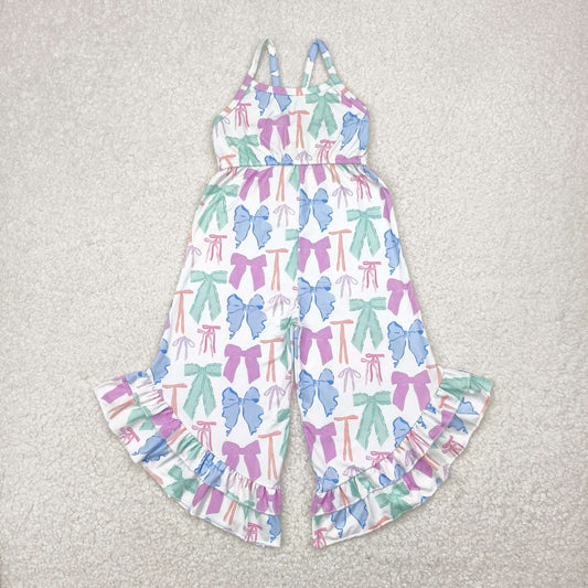 SR2847 bow girl jumpsuit overall 202504 RTS