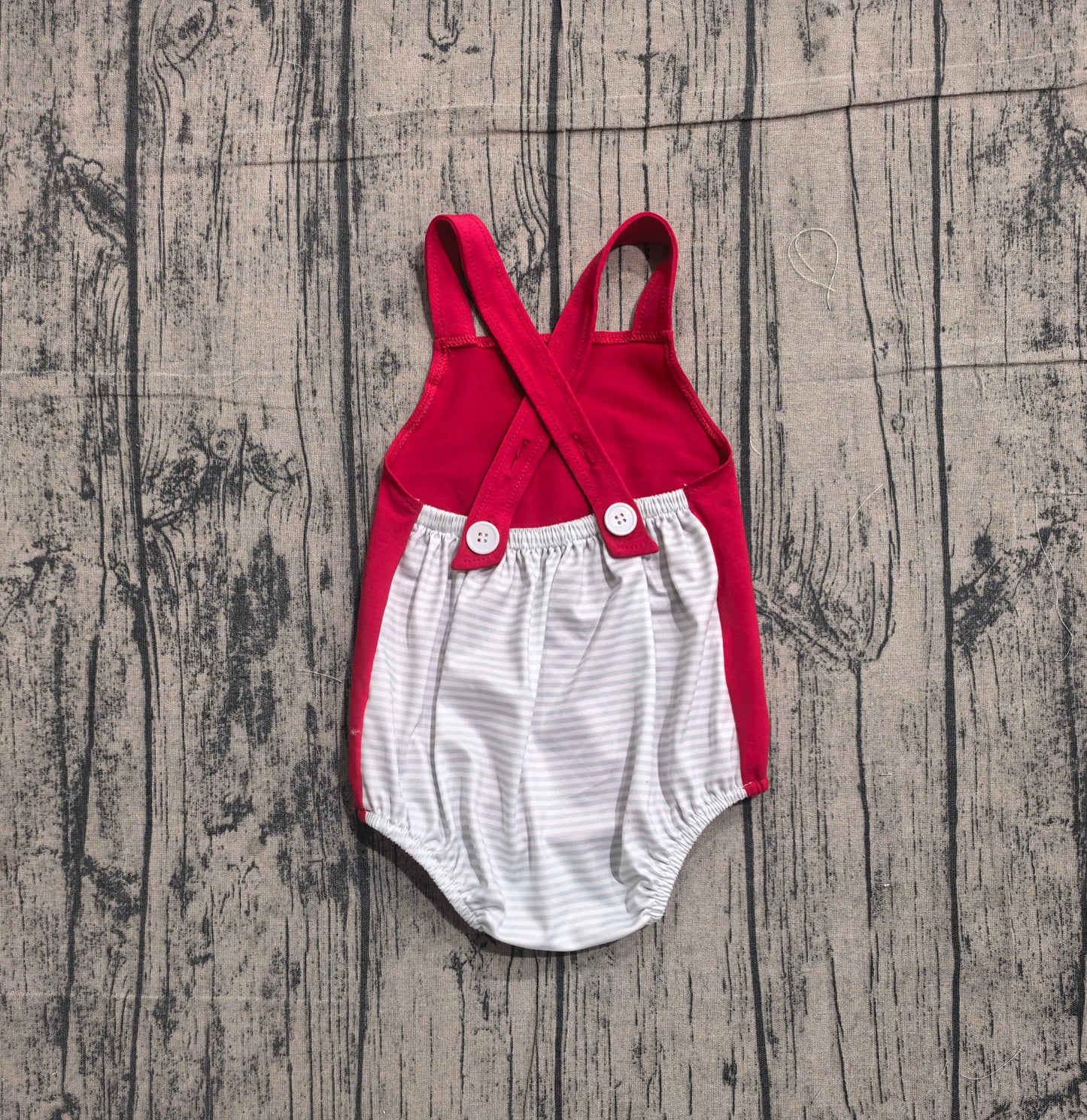 SR2849 embroidery  Toy car girl romper overall 202604 preorder