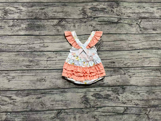 SR2948 fish western girl summer romper 202503 preorder